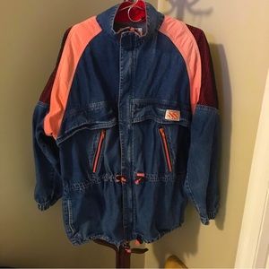 Levi’s Y2K SPORT JEANS Factory Sample jacket Men’s Medium Unisex (Women’s XL)